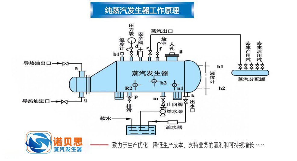 纯蒸汽发生器工作原理