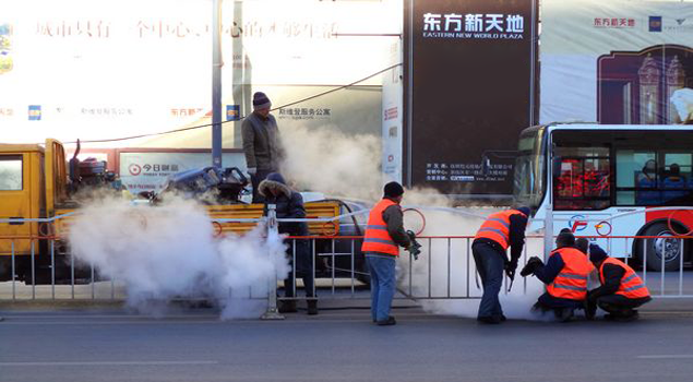 马路清洗蒸汽发生器